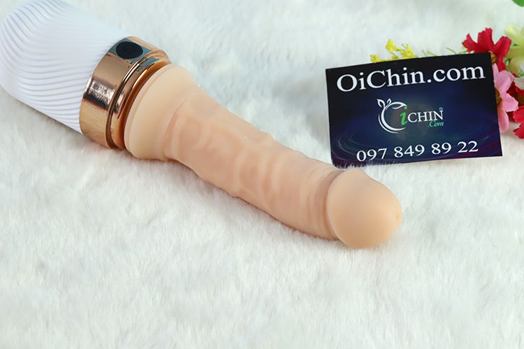 Dibei God dương vật giả rung thụt 7 chế độ tỏa nhiệt mạnh