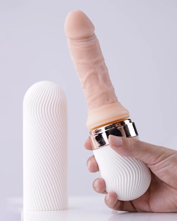 Dương vật giả Dibei God rung thụt 7 chế độ tỏa nhiệt nhỏ gọn 