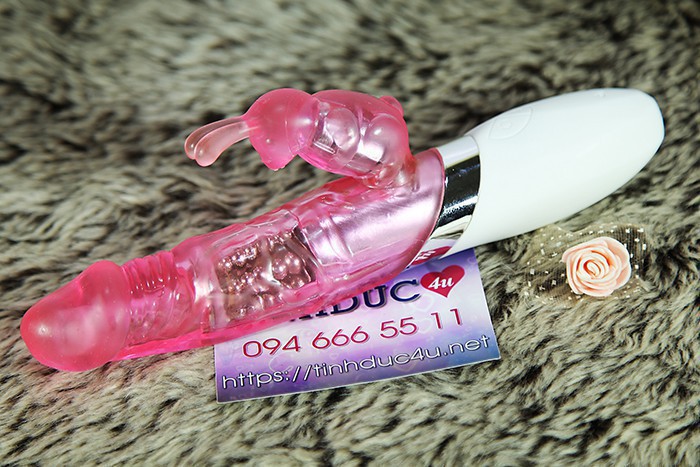 Dibei Haloy dương vật giả rung ngoáy 6 chế độ pin sạc