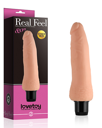 Lovetoy 8 Inch Real Feel Siêu Mềm Mịn Rung Mạnh Mẽ Hàng Chính Hãng