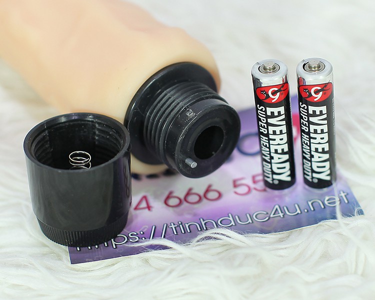 Lovetoy 8 Inch Real Feel Siêu Mềm Mịn Rung Mạnh Mẽ Hàng Chính Hãng