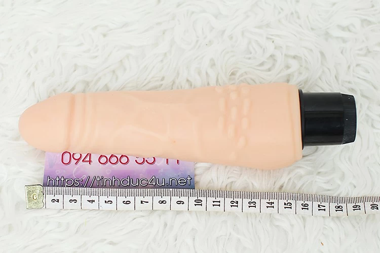 Dương vật giả Lovetoy 8 inch siêu mềm rung mạnh mẽ kích thích