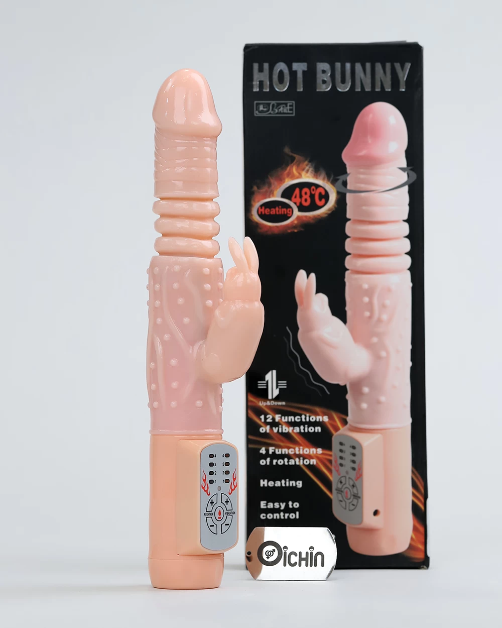 Lybaile Hot Bunny nhỏ gọn rung xoay thụt tỏa nhiệt sành điệu