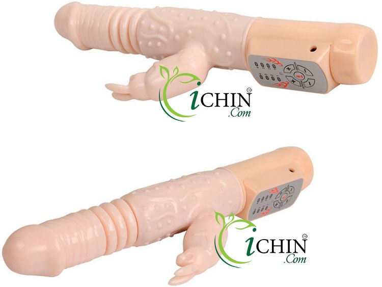 Dương vật giả Lybaile Hot Bunny rung xoay tỏa nhiệt thỏa mãn nữ