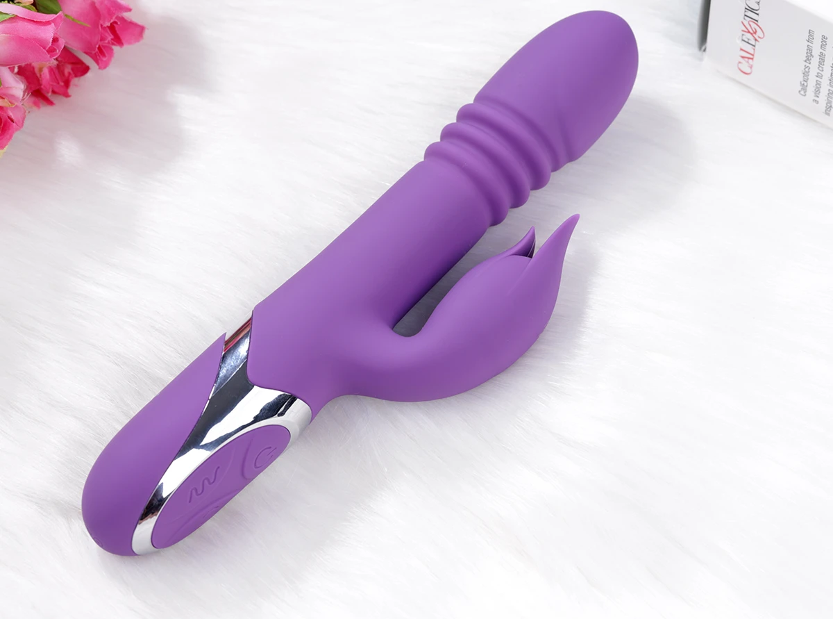 Dương vật giả CalExotics đa năng rung ngoáy thụt kích thích
