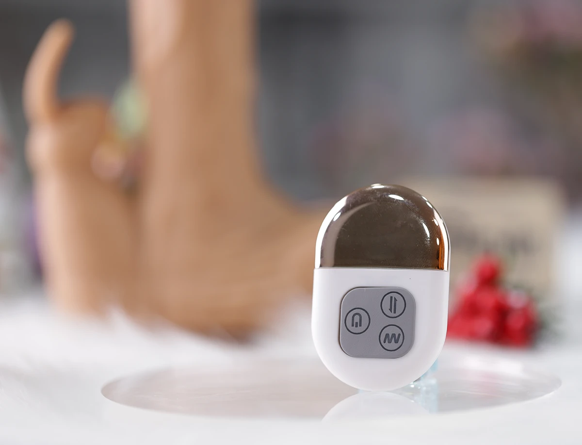 Dương vật rung thụt Enjoy Love remote chịu nước cảm giác chân thật