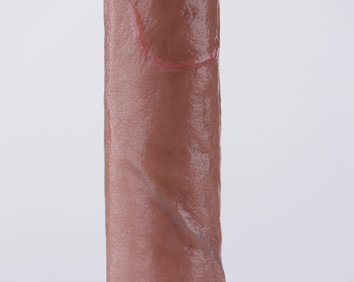 Dương vật giả Lovetoy Softee Real 9 inch gân guốc 10 chế độ rung