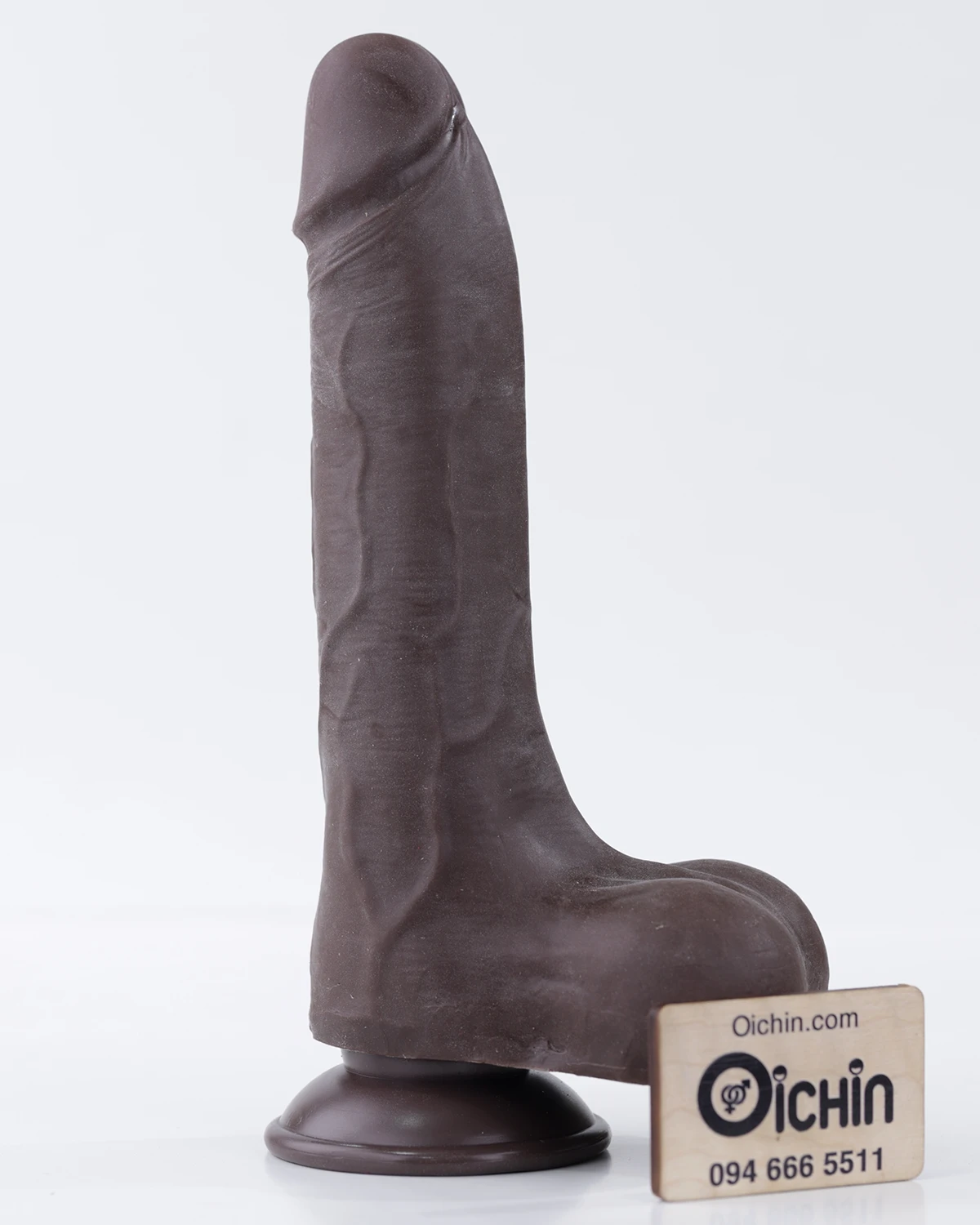 Dương vật giả Lovetoy 8.5 inch hai lớp màu đen cảm giác chân thực