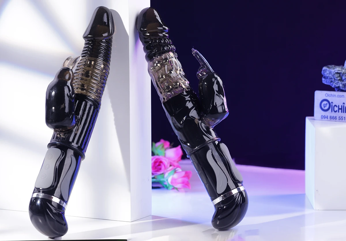 Toysheart Ecstasy Vibe Big Dương Vật Giả Nhật Bản Rung Xoay Mạnh