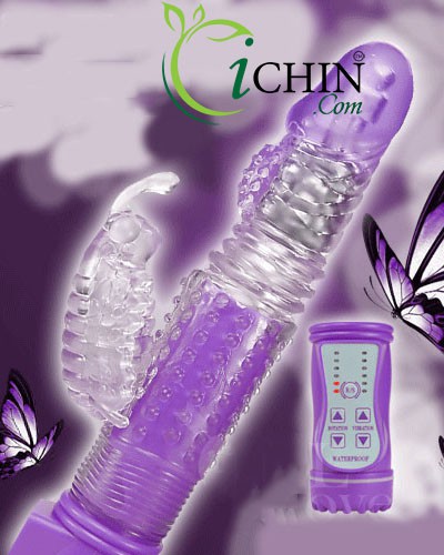 Butterfly Gai Mềm Rung Xoay Thụt Kích Thích Nữ Thủ Dâm