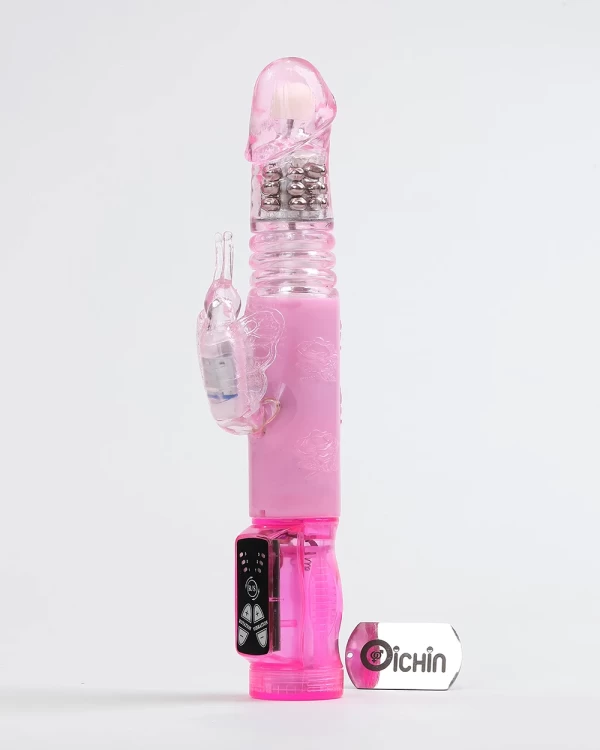 Butterfly Crazy Rabbit Tự Động Rung Xoay Thụt Nữ Thủ Dâm