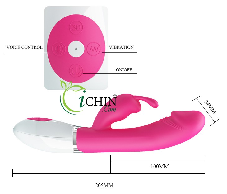 Pretty Love GENE điều khiển rung giọng nói 30 chế độ cao cấp