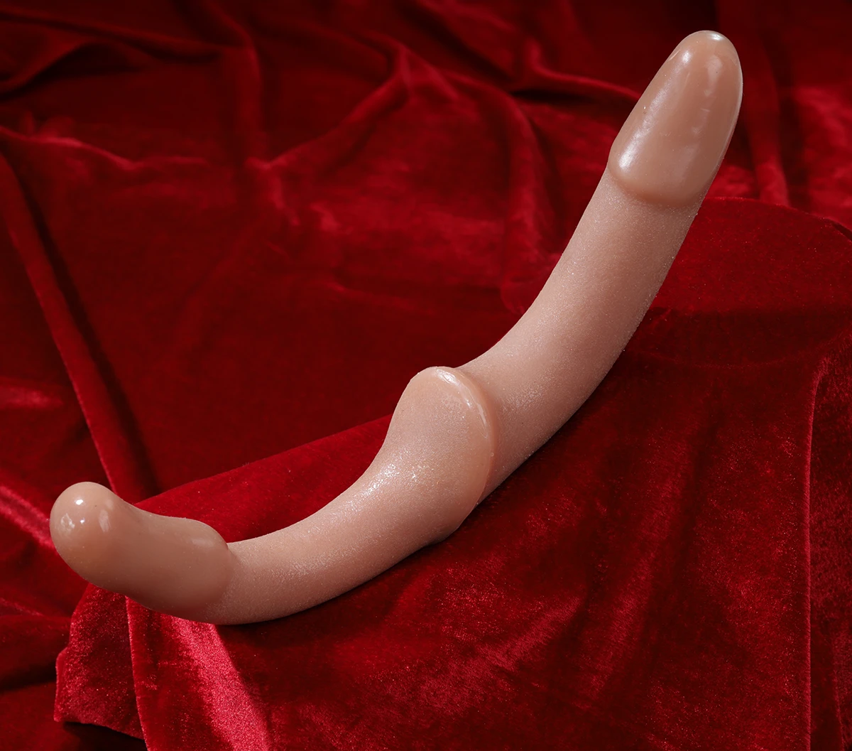 Cu giả Jiuai Utensils 2 đầu cho les, sextoy đôi kích thích cực đỉnh