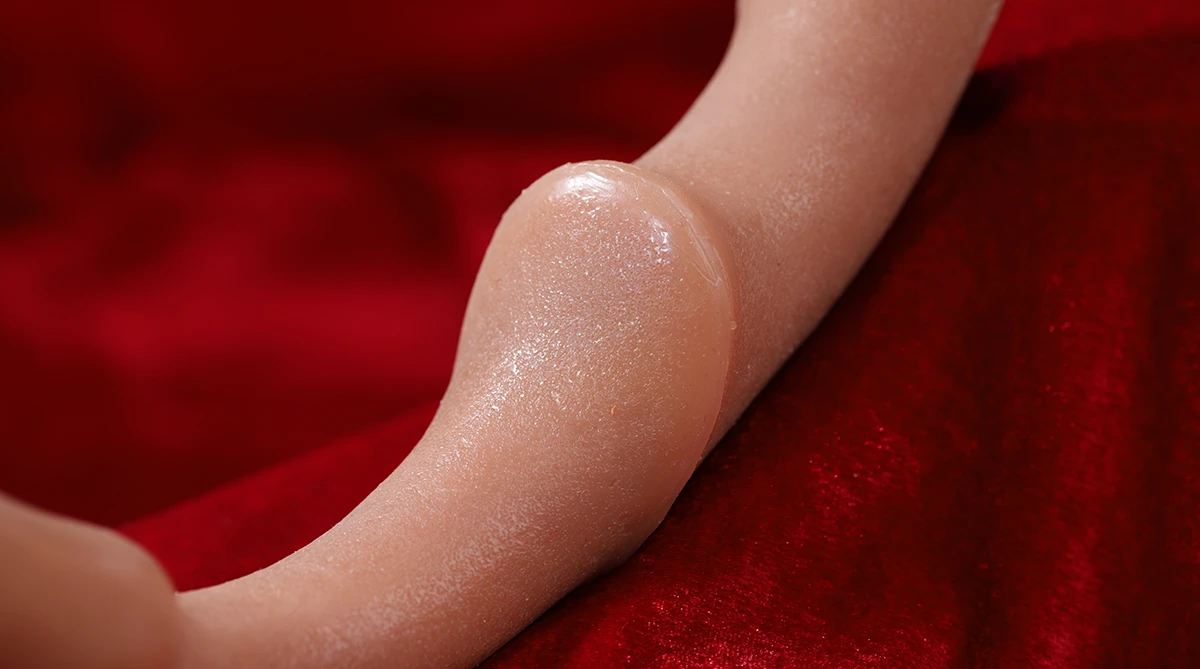 Cu giả Jiuai Utensils 2 đầu cho les, sextoy đôi kích thích cực đỉnh