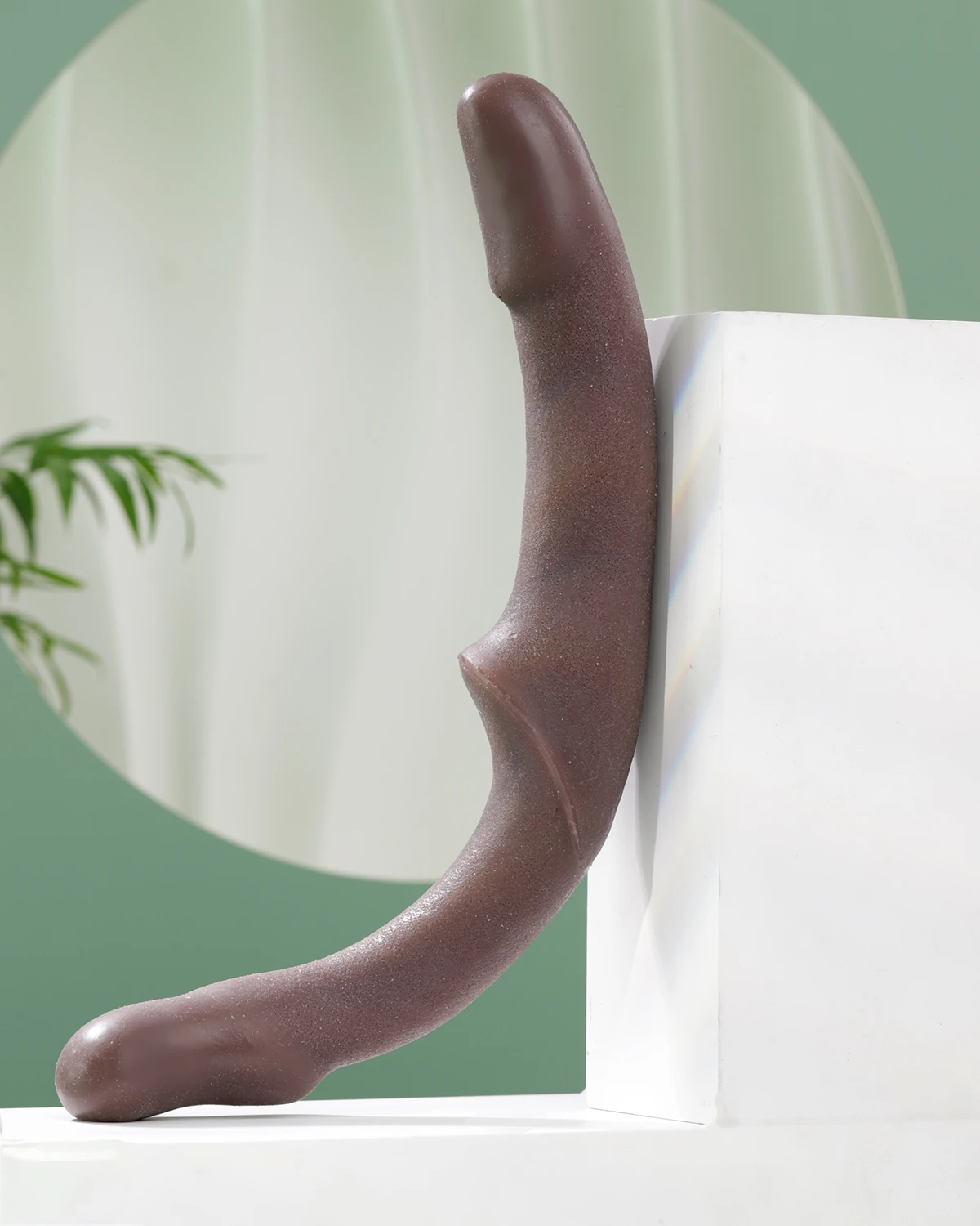 Cu giả Jiuai Utensils 2 đầu cho les, sextoy đôi kích thích cực đỉnh