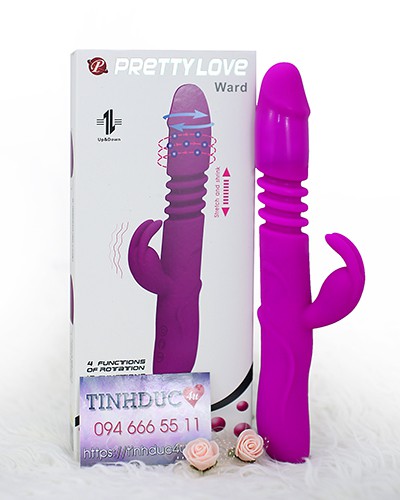 Pretty Love Ward dương vật giả rung ngoáy thụt cho nữ thủ dâm