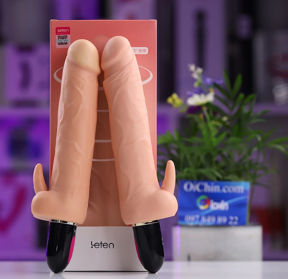 Leten Warrior dương vật giả rung tỏa nhiệt kích thích hậu môn
