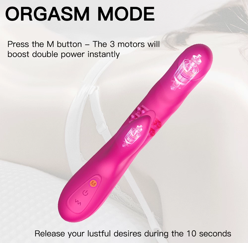 Loving World Generalist lưỡi rung thụt xoay hạt massage âm đạo siêu phê