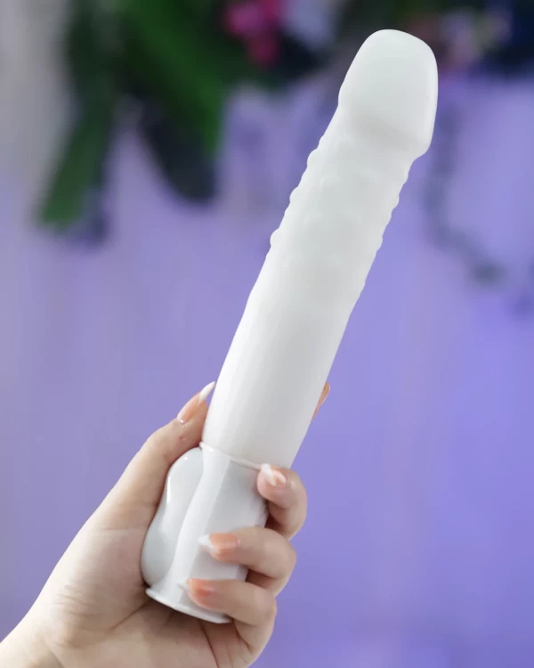 NPG Japan Dương Vật Giả Siêu Mềm Rung Uốn Cong Silicone Y Tế 