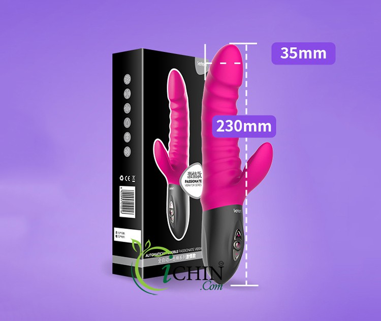 Leten Passionate dương vật giả rung thụt dành cho nữ ham muốn