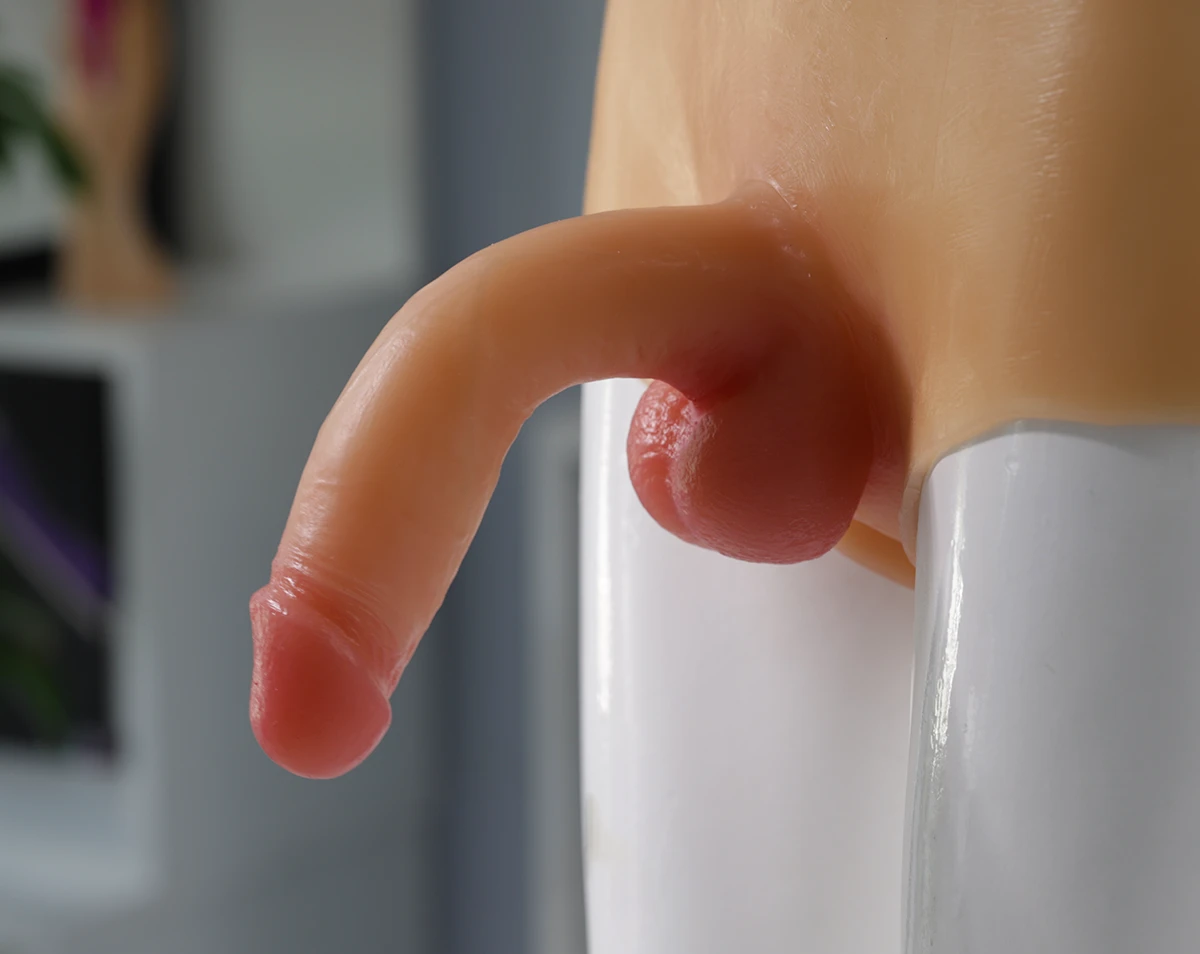 Dương vật giả liền quần Manmiao W20 mềm mại cho Les thủ dâm