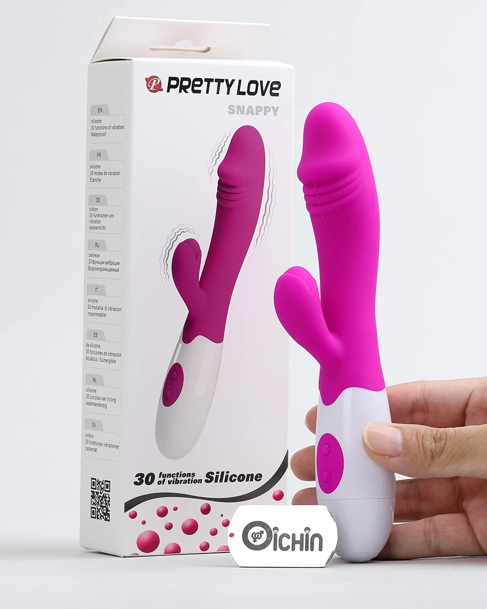 Pretty Love Snappy mini 30 chế độ rung đa dạng kích thích phê Pretty Love Snappy mini 30 chế độ rung đa dạng kích thích phê