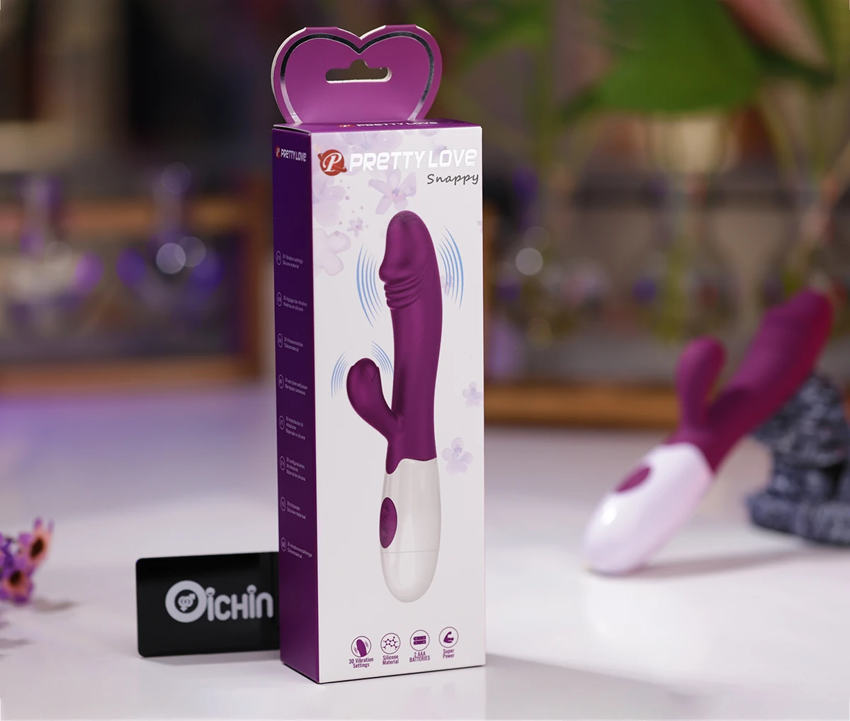 Pretty Love Snappy mini 30 chế độ rung đa dạng kích thích phê Pretty Love Snappy mini 30 chế độ rung đa dạng kích thích phê
