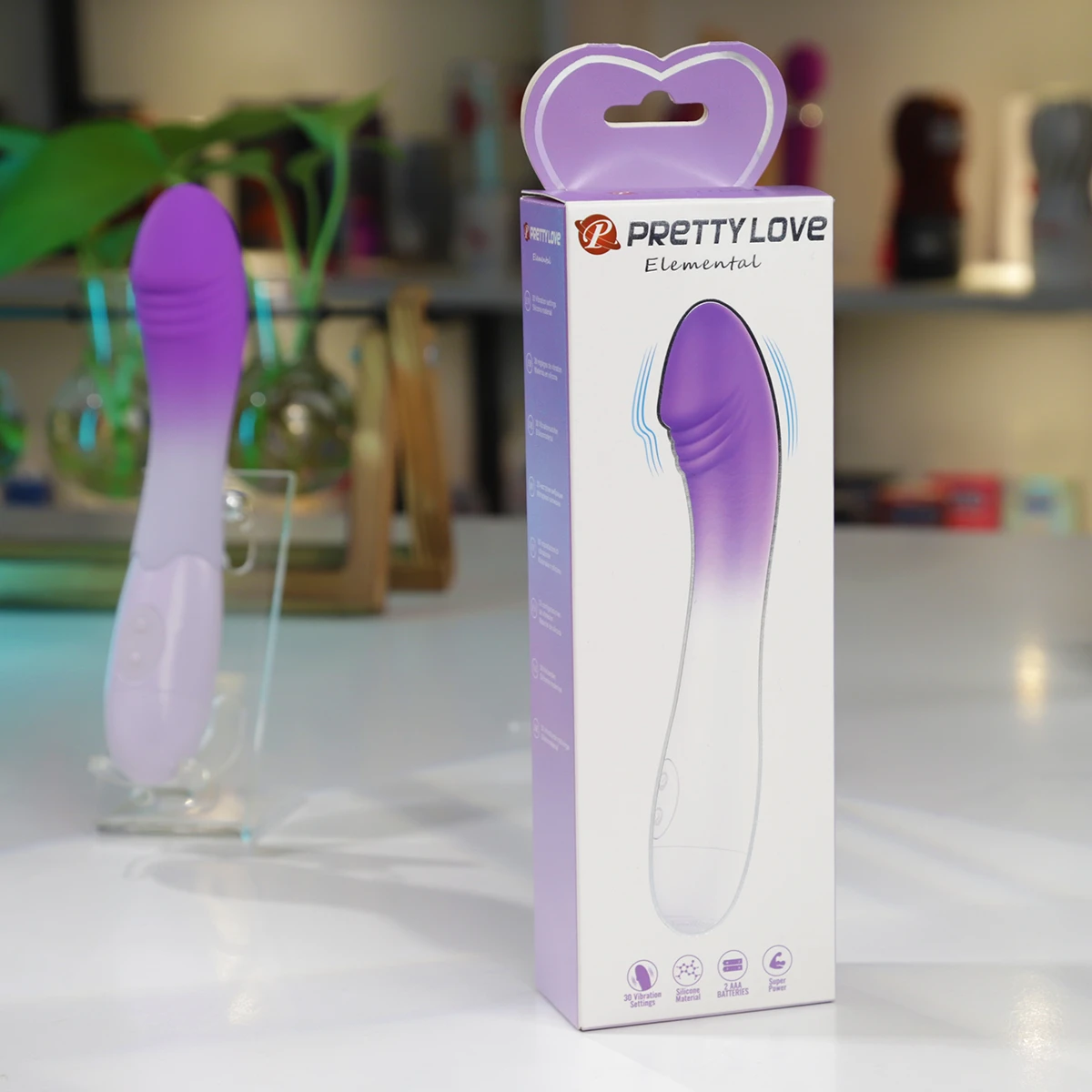 Pretty Love Elemental 30 chế độ rung nhỏ gọn tiện lợi kích thích