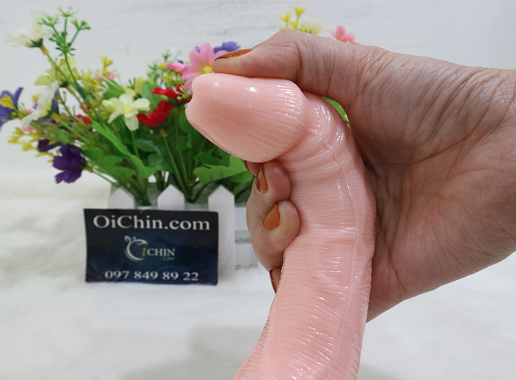 Dương vật giả Baile có gai và gân đầy nam tính