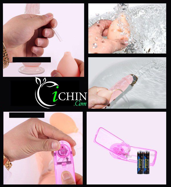 Dương vật giả Lybaile Fountain xuất tinh như thật có rung