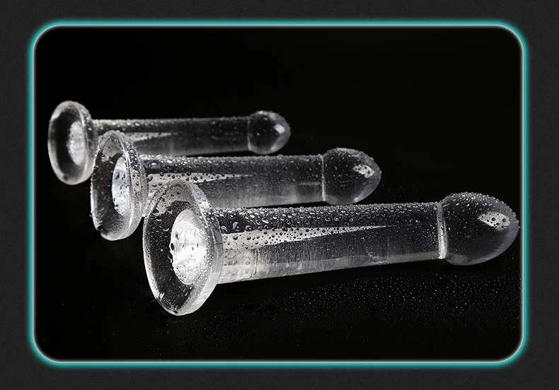 Dương vật giả Yunman trong suốt gắn tường mềm mịn thoải mái