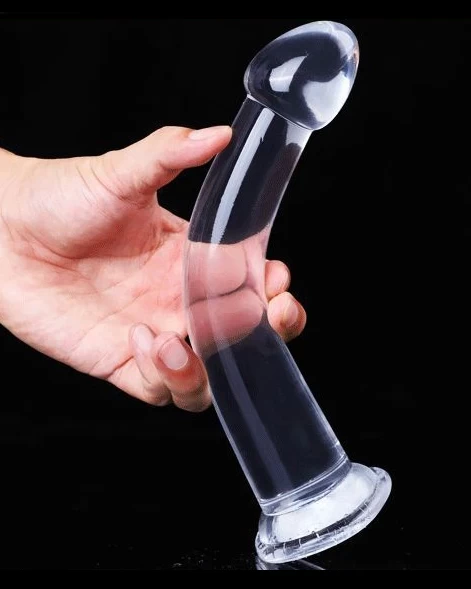 Dương vật giả Yunman trong suốt gắn tường mềm mịn thoải mái