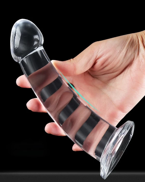 Dương vật giả Yunman trong suốt gắn tường mềm mịn thoải mái 