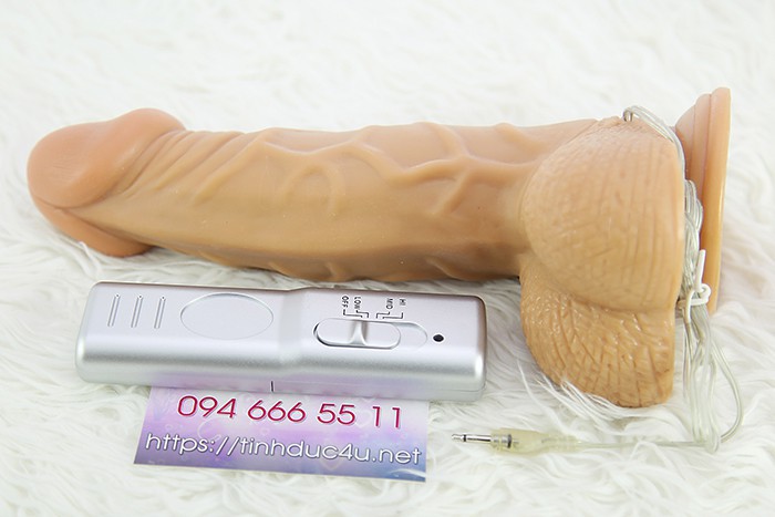 Lovetoy Real Extreme 5cm khủng gắn tường rung mạnh đa chế độ