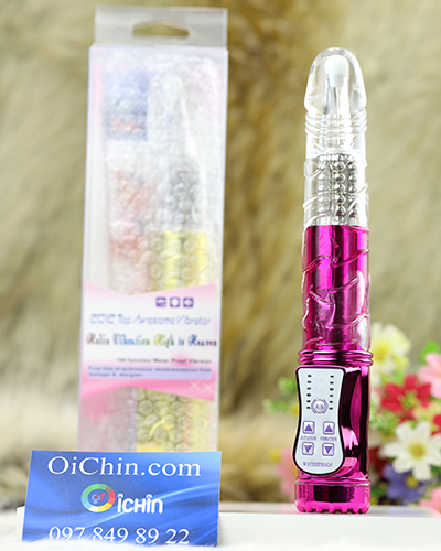 Dương vật giả xoay ngoáy đa chế độ nhiều màu sắc kích thích tột đỉnh