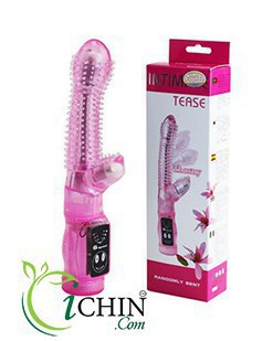 Lybaile Tease dương vật giả gai mềm kích thích 6 chế độ rung