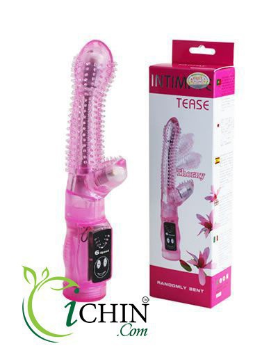 Lybaile Tease dương vật giả gai mềm kích thích 6 chế độ rung