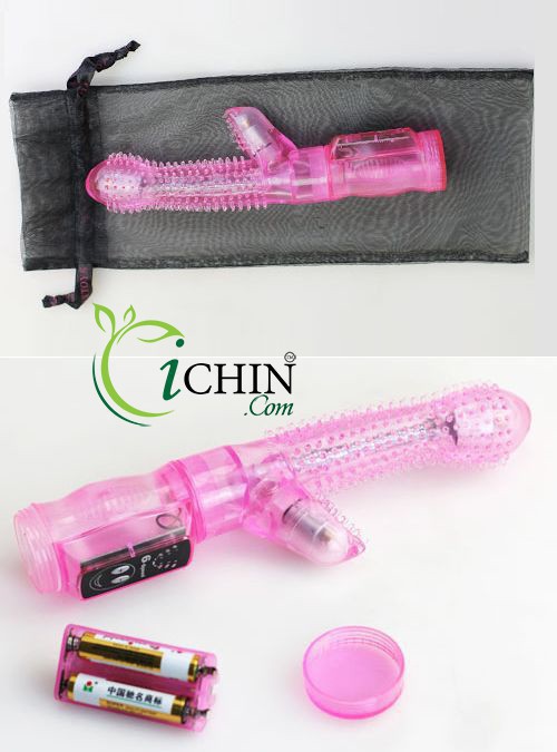 Lybaile Tease dương vật giả gai mềm kích thích 6 chế độ rung