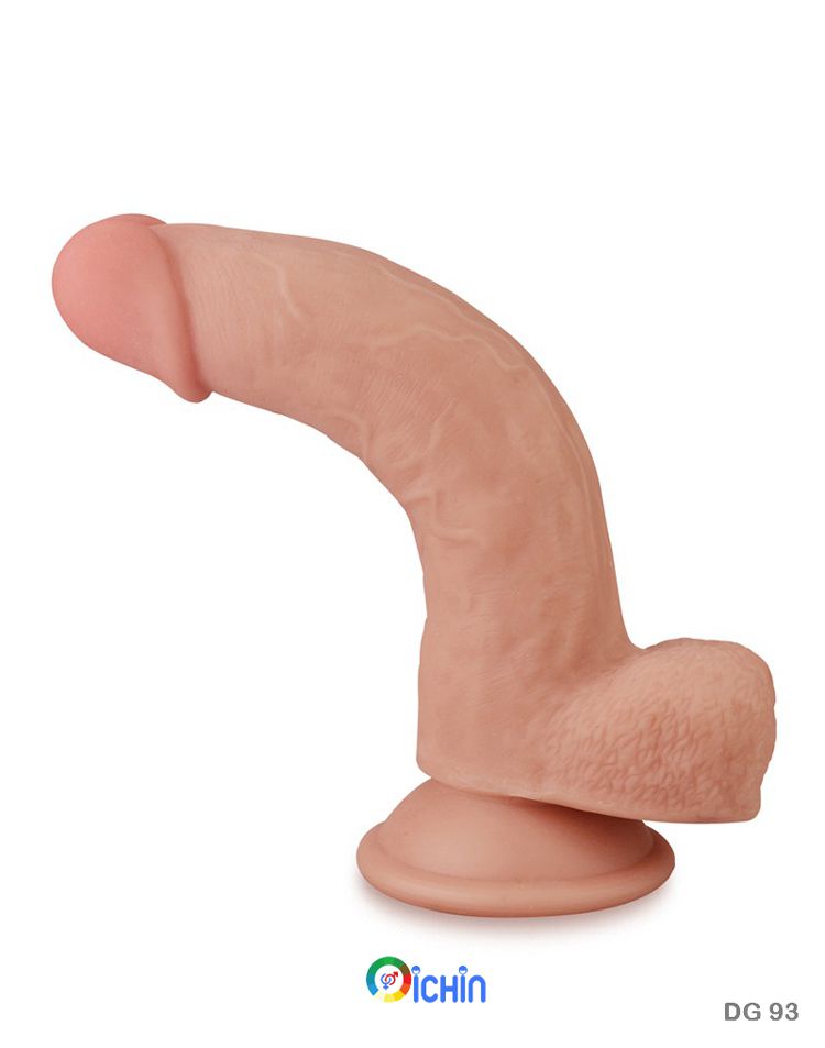 Lovetoy Sliding Skin 8 Inch Siêu Mềm Mịn Gắn Tường Kích Thích
