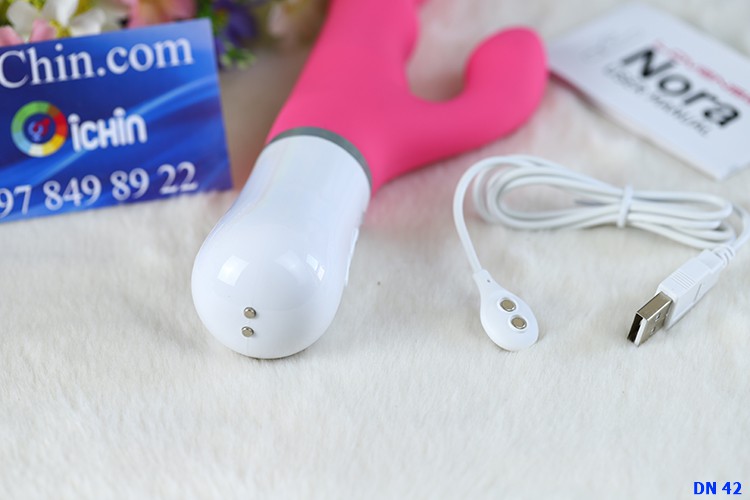 Lovense NORA rung xoay nhiều chế độ qua app chống nước silicon mịn