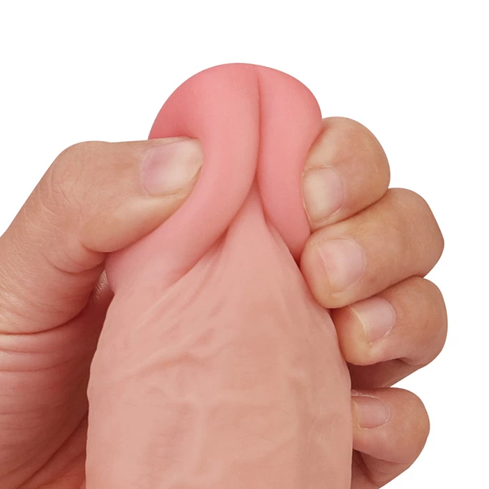 Đầu sextoy mềm mịn giống như thật với nhiều đường gân