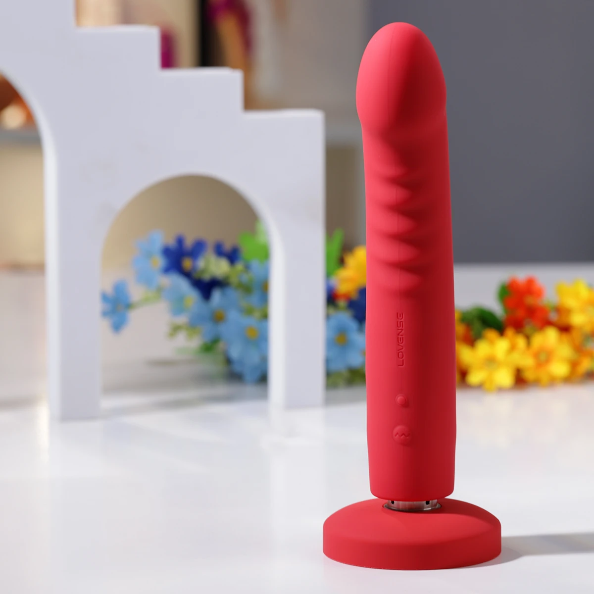 Lovense Mission 2 thiết bị gắn tường tỏa nhiệt điều khiển app tiện lợi