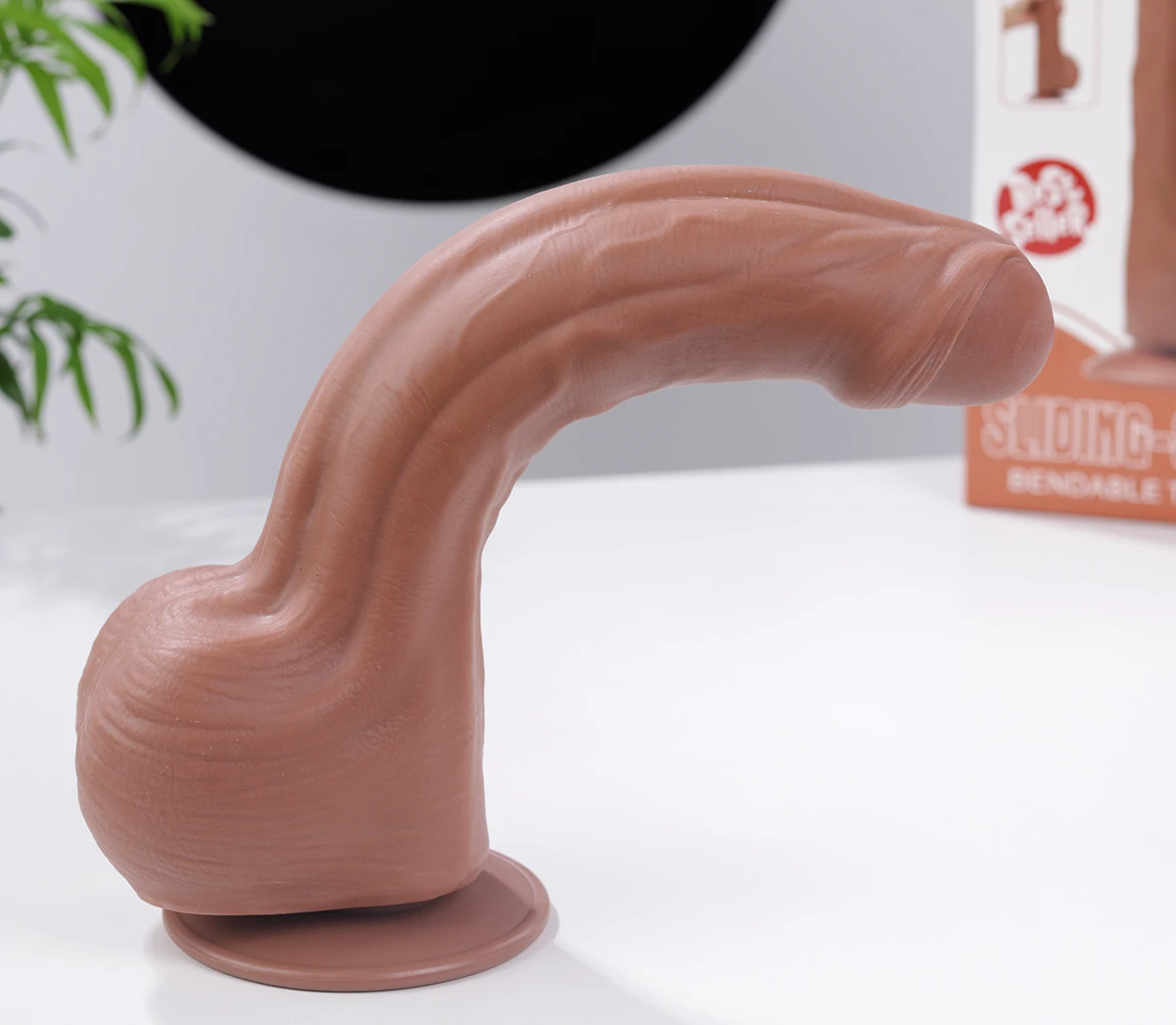 Lovetoy 11.5 Cu giả khủng trượt 2 lớp mềm mại thật Lovetoy 11.5 Cu giả khủng trượt 2 lớp mềm mại thật