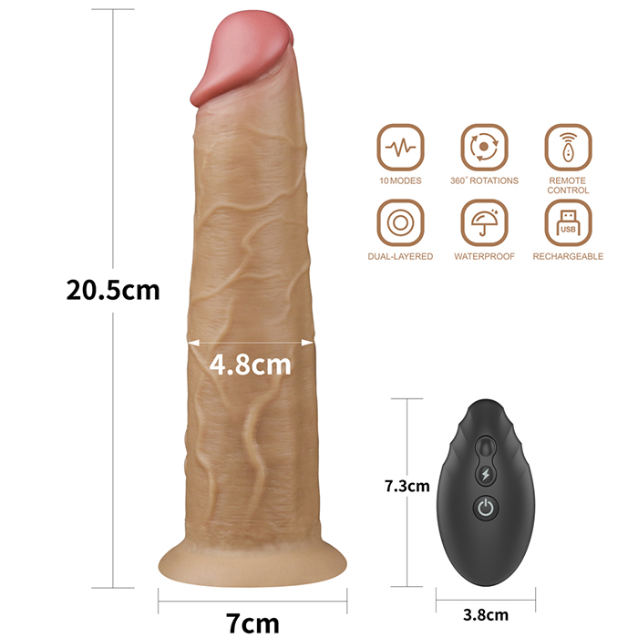 Lovetoy Platinum - Máy Rung Ngoáy 10 Chế Độ Siêu Mạnh Hút Hồn