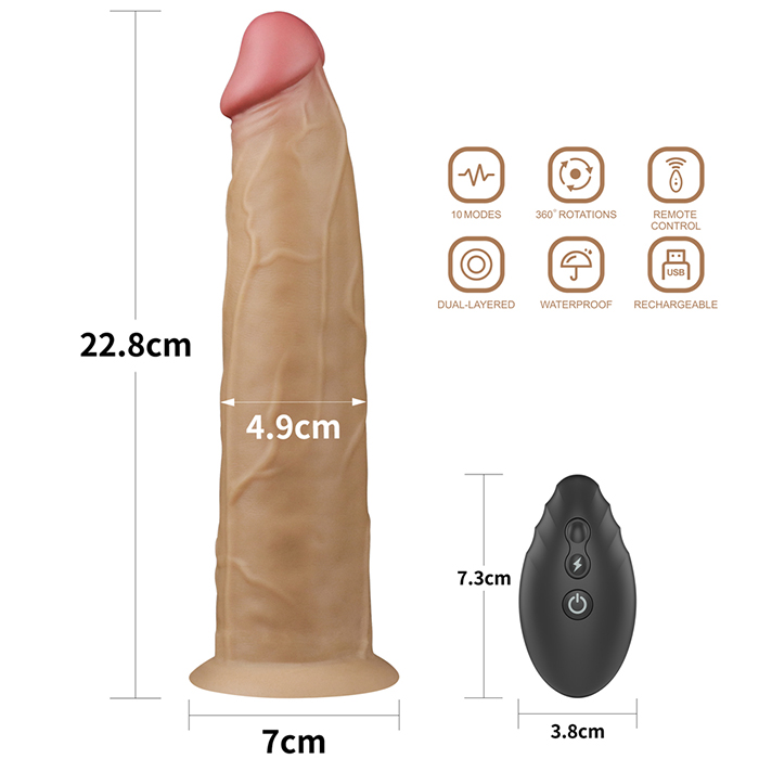 Lovetoy Platinum - Máy Rung Ngoáy 10 Chế Độ Siêu Mạnh Hút Hồn