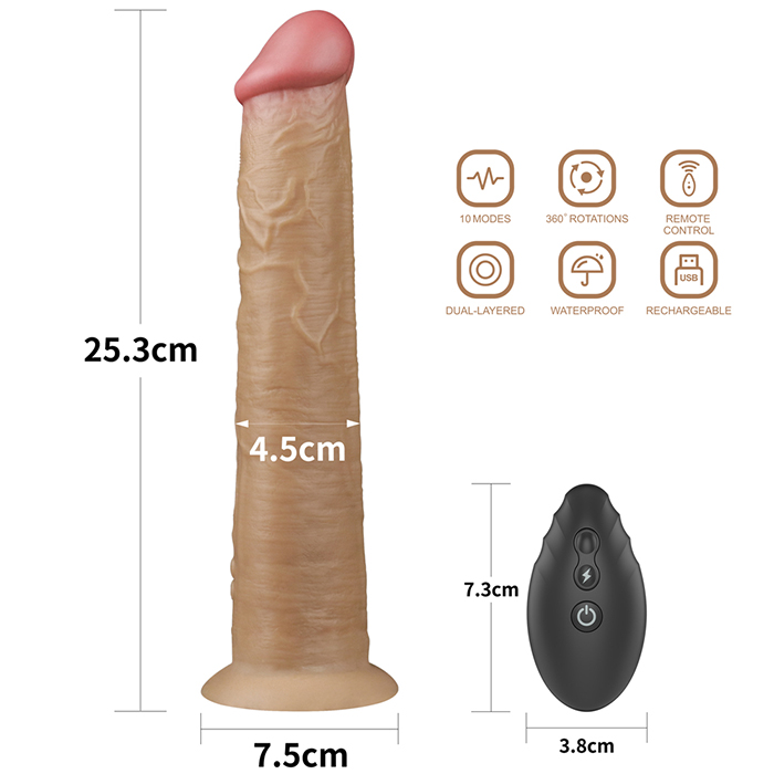 Lovetoy Platinum - Máy Rung Ngoáy 10 Chế Độ Siêu Mạnh Hút Hồn