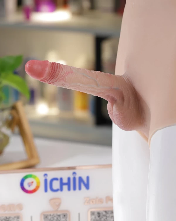 Quần Silicone Jiuai Gắn Dương Vật 2 Lớp Cho Lesbian Thật 