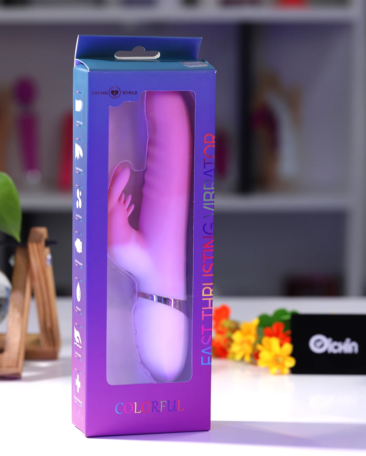 Máy rung Loving World CT2101 thụt nhiệt kích thích khoái cảm