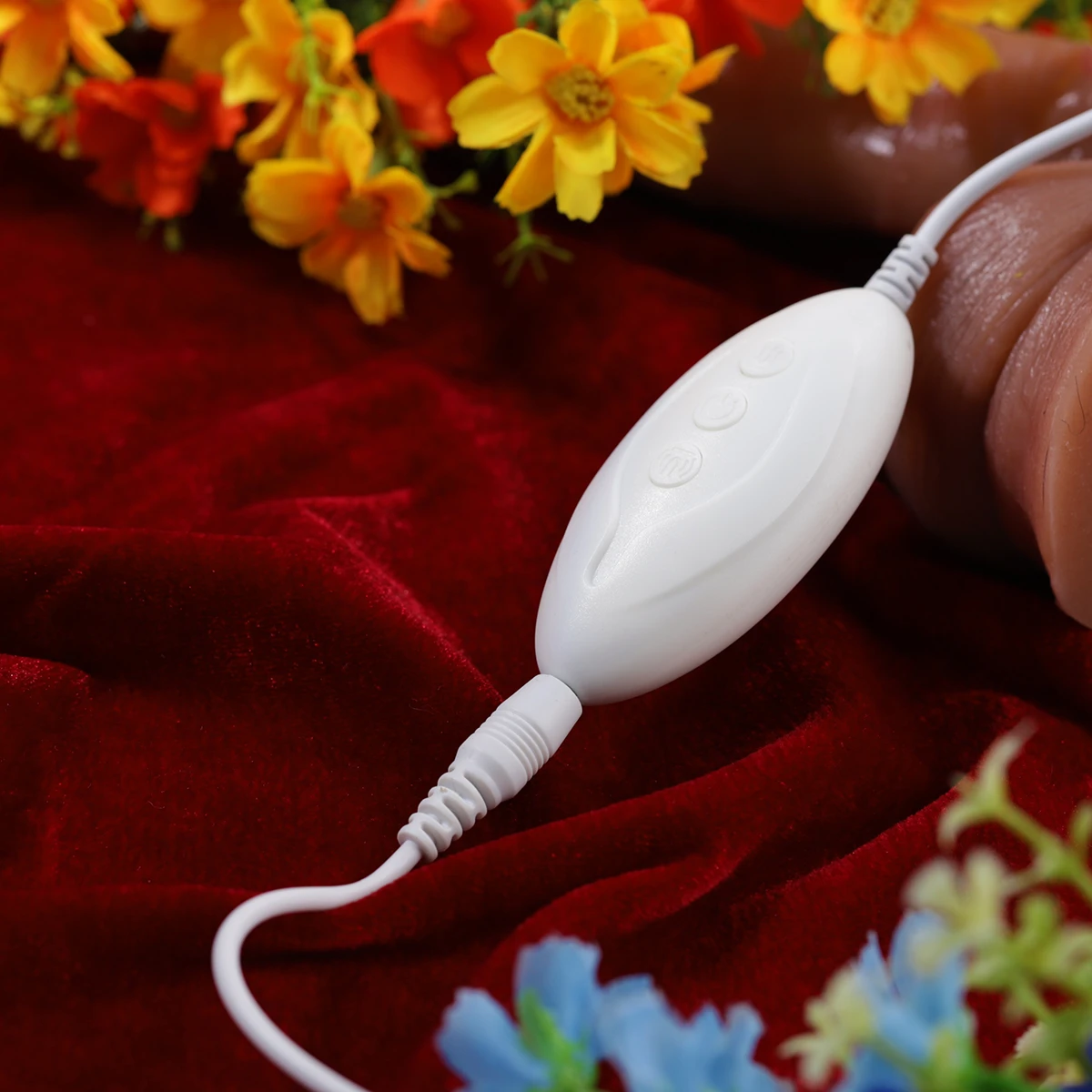 Dương vật giả Jiuai mềm rung ngoáy tỏa nhiệt ấm đa chế độ siêu thật