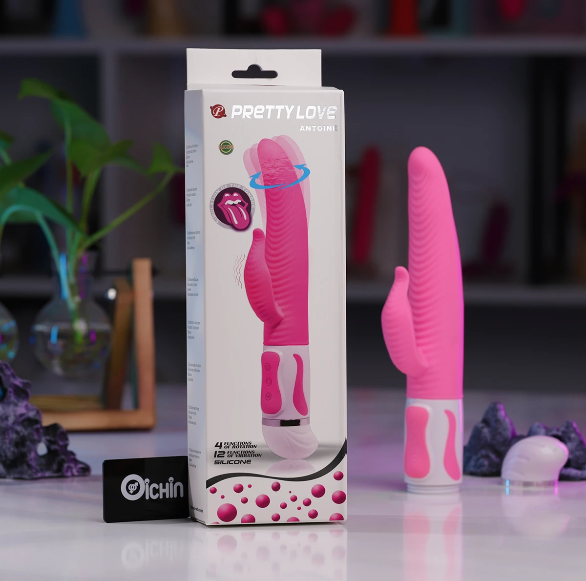 Pretty Love Antoine lưỡi rung đa chế độ rung mạnh mẽ kích thích